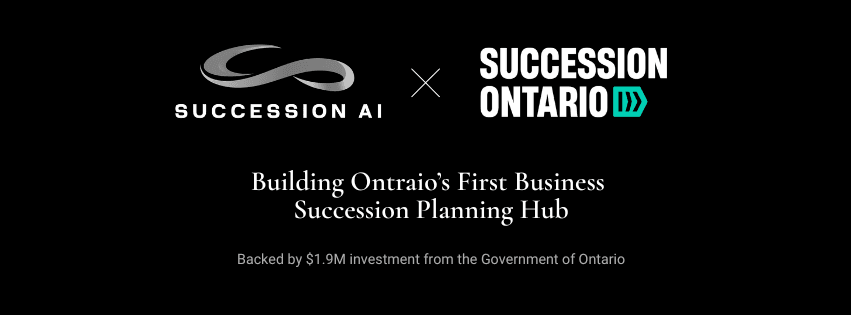 Succession AI and Succession Ontario partnership announcement